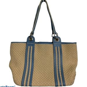 Maxx New York Woven Shoulder Bag